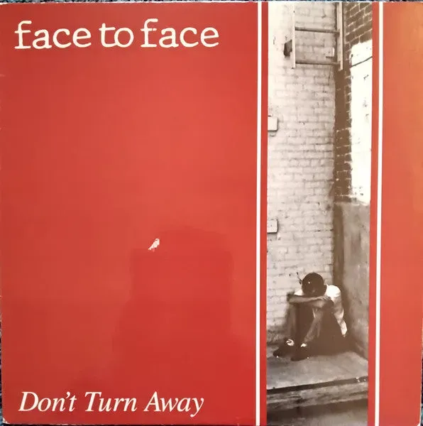 Face To Face Don’t Turn Away LP vinyl reissue brukt