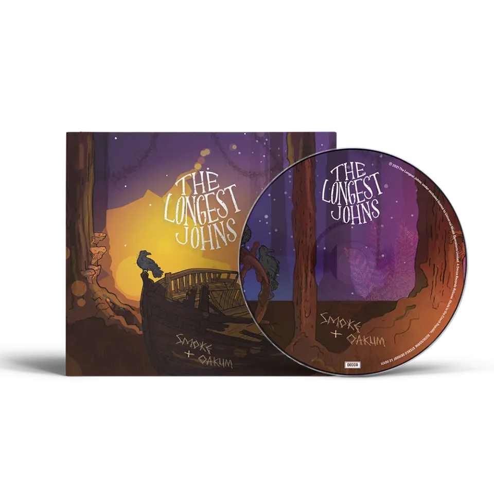 The Longest Johns Smoke and Oakum CD signert