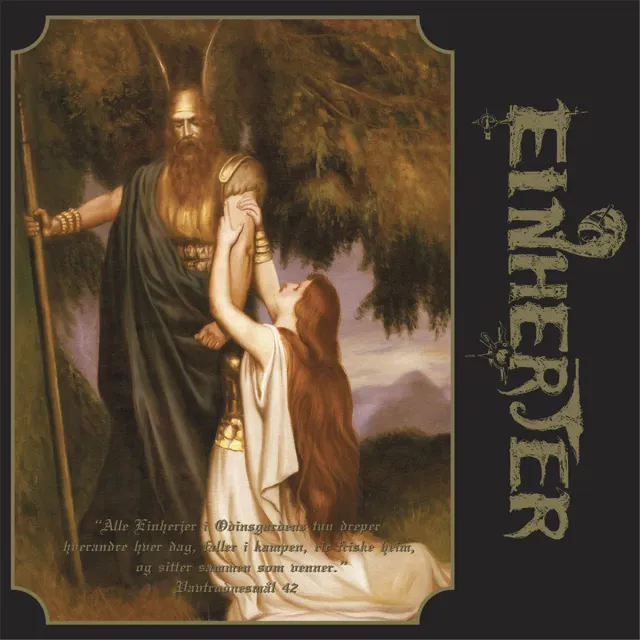 Einherjer Aurora Borealis Leve Vikingånden LP clear