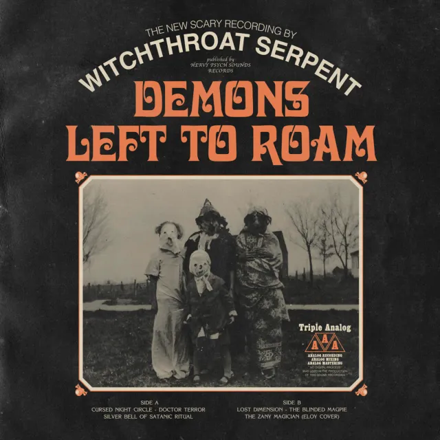 Heavy Psych Sounds Witchthroat Serpent Demons Left To Roam CD digipak