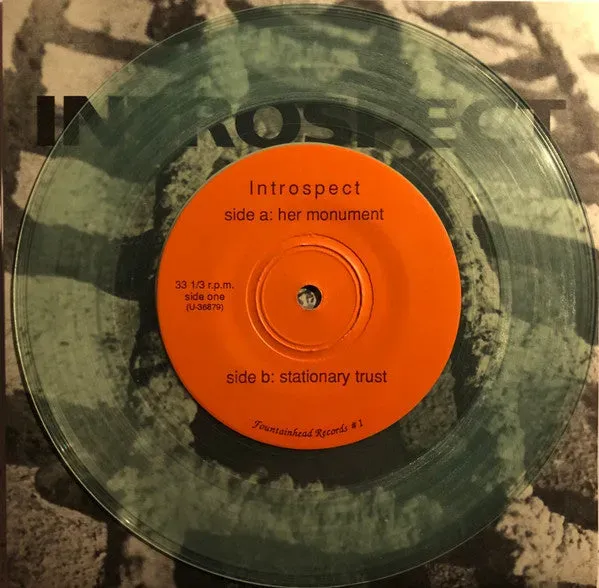 Introspect Introspect 7" klar vinyl brukt hardcore