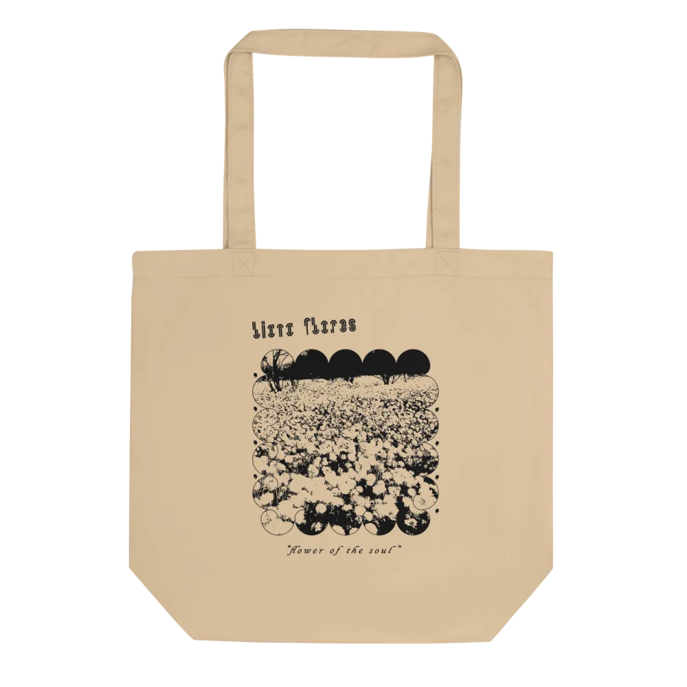 Liana Flores Flower Of The Soul totebag svart