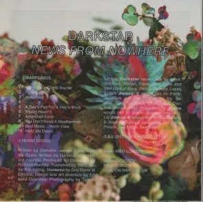 Darkstar News From Nowhere 2xCD synth-pop brukt