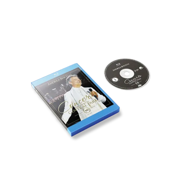 Verve Andrea Bocelli Concerto Central Park Blu-ray