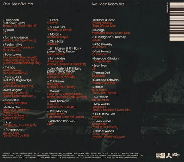 Eddie Halliwell Cream Ibiza 2xCD brukt mix