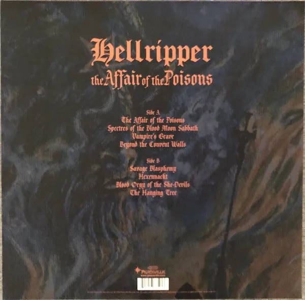 Hellripper The Affair Of The Poisons LP album brukt