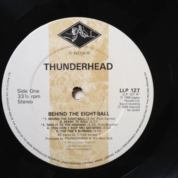 Thunderhead Behind The Eight-Ball LP brukt – hardrock
