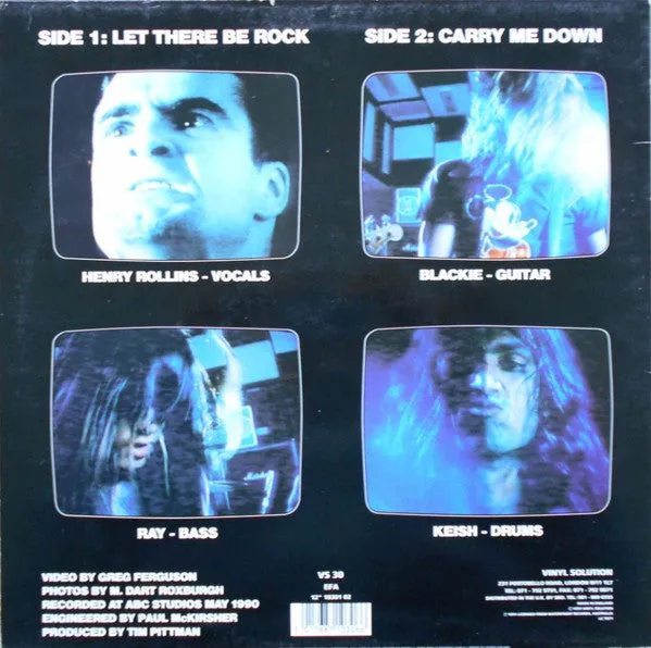 Henry Rollins Hard-Ons Let There Be Rock 12-tommer punk brukt