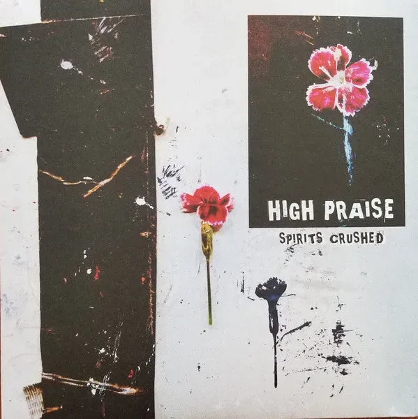 High Praise Spirits Crushed 7" EP vinyl brukt svart
