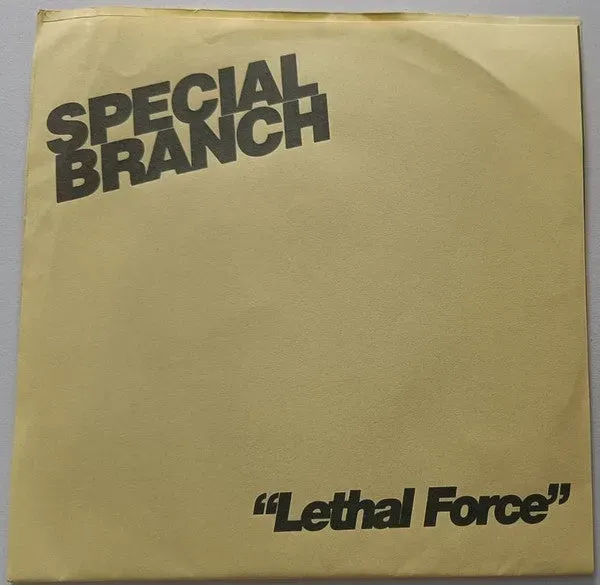 Special Branch Lethal Force 7" grønn hardcore EP