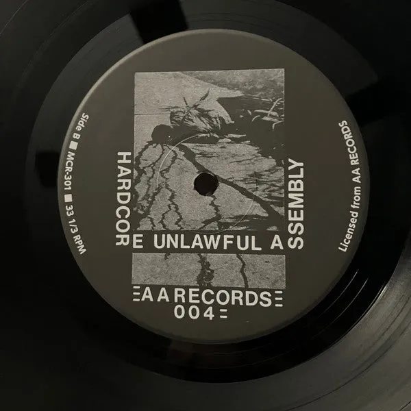 Various Hardcore Unlawful Assembly LP gjenutgivelse 180g hardcore