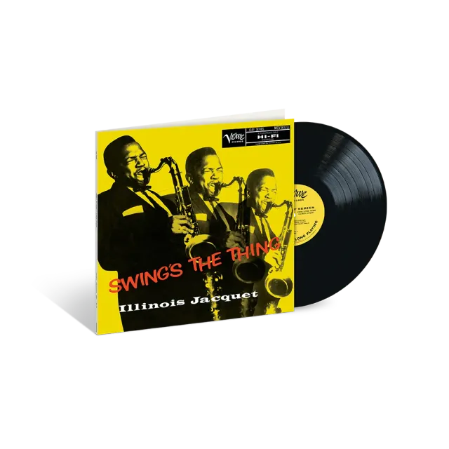 Verve Acoustic Sounds Illinois Jacquet Swing's The Thing LP