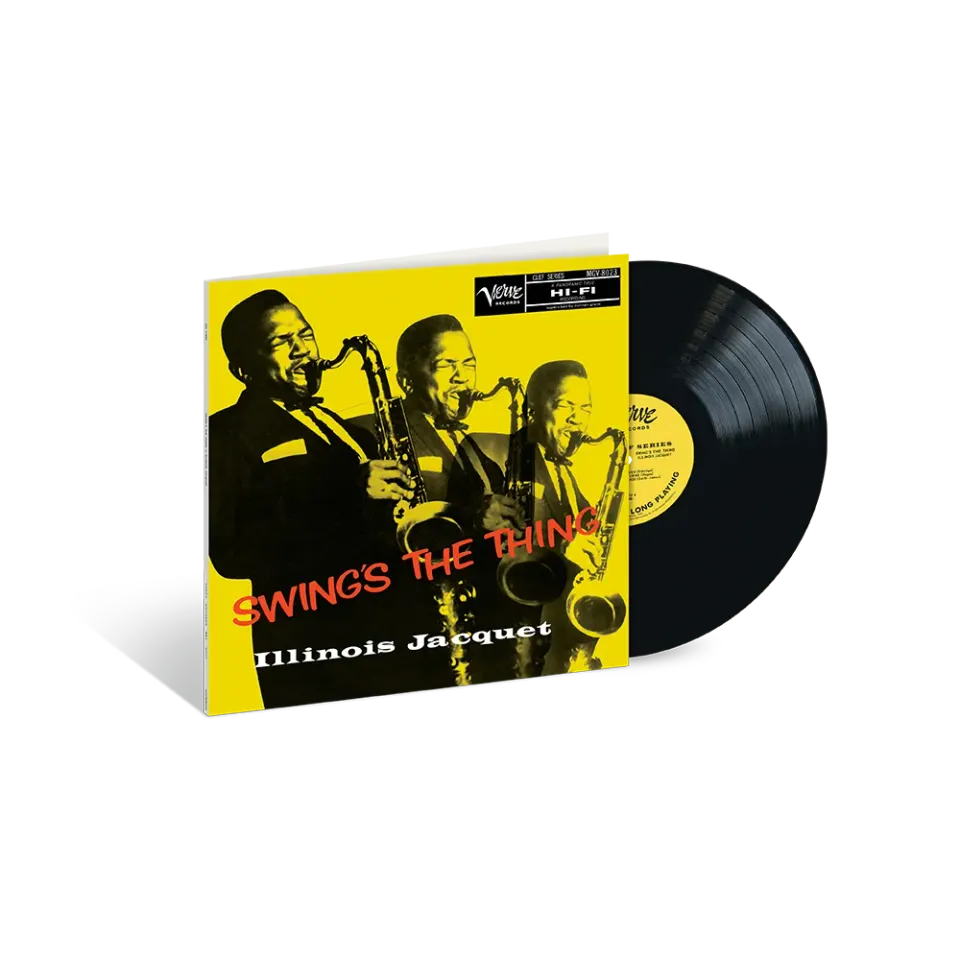 Verve Acoustic Sounds Illinois Jacquet Swing's The Thing LP