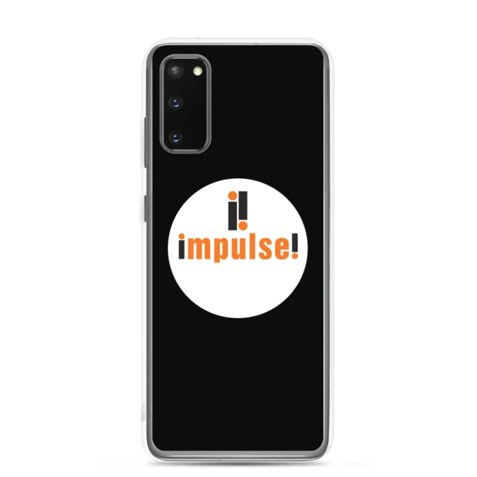 Impulse Classic Logo mobildeksel Galaxy S20 svart