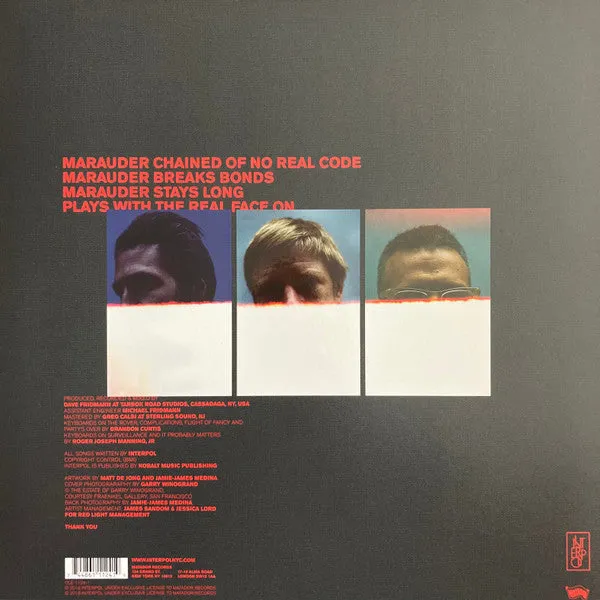 Interpol Marauder LP vinylplate brukt alternativ rock