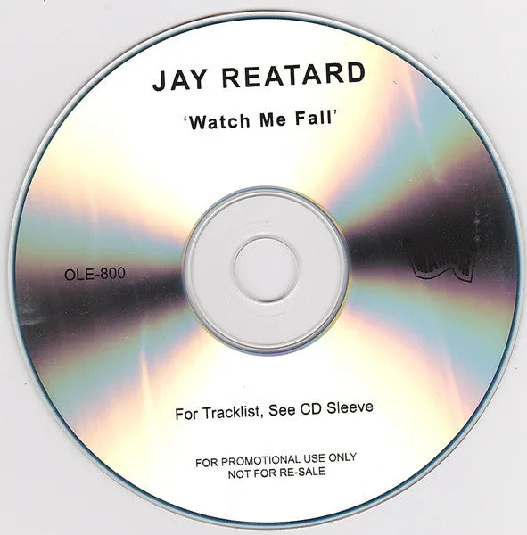 Jay Reatard Watch Me Fall CDr promo brukt punk