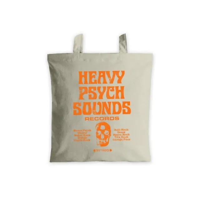 Heavy Psych Sounds #04 totebag natural/orange canvas