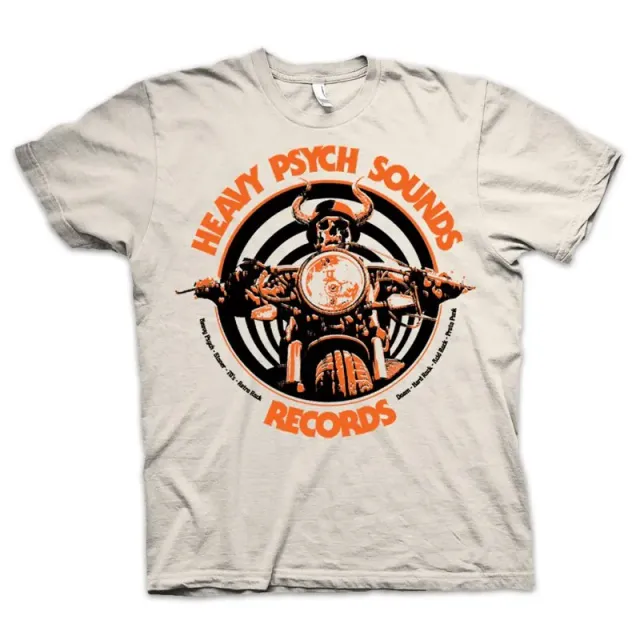 Heavy Psych Sounds #09 T-skjorte Natural/Black/Orange
