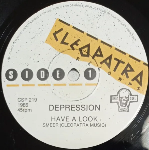 Depression Big Brother 7" vinyl brukt hardcore 1986