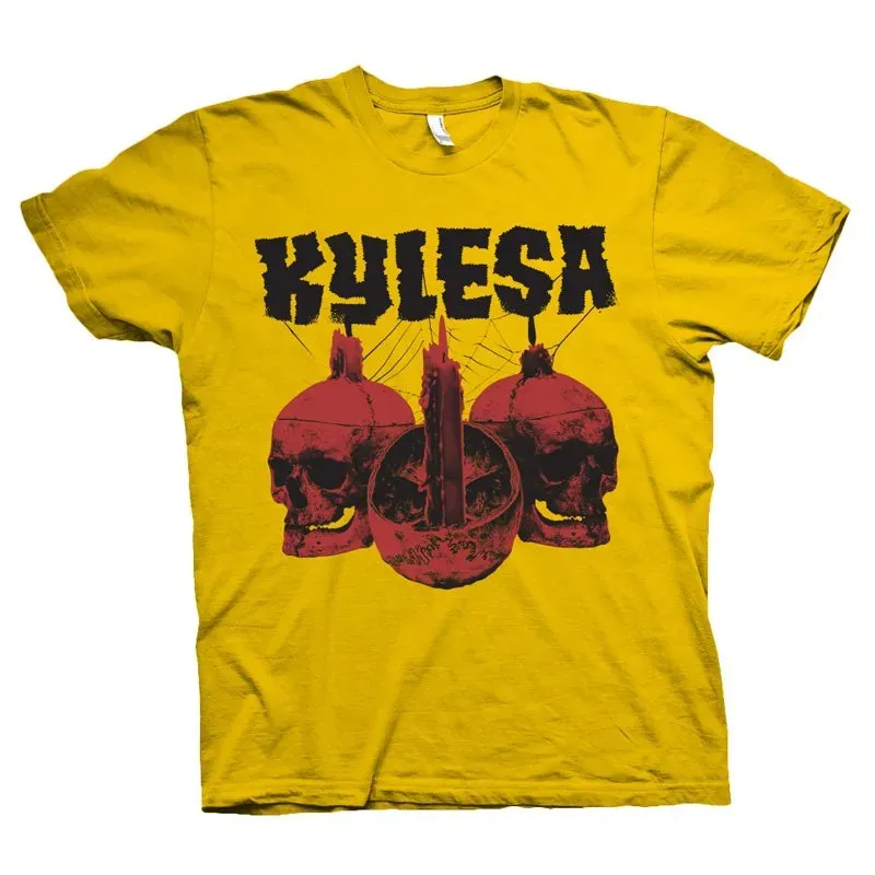 Heavy Psych Sounds Kylesa #01 t-skjorte gul