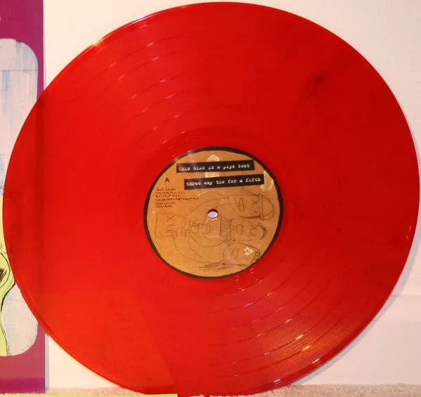 This Bike Is A Pipe Bomb Three Way Tie For A Fifth LP rød vinyl brukt