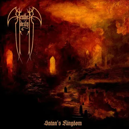 Heathen Deity Satan's Kingdom CD black metal time