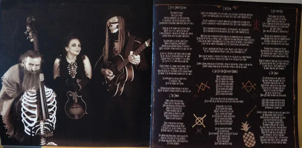 Jo Carley & Old Dry Skulls Voodoo Bones & Vaudeville Blues LP brukt ska