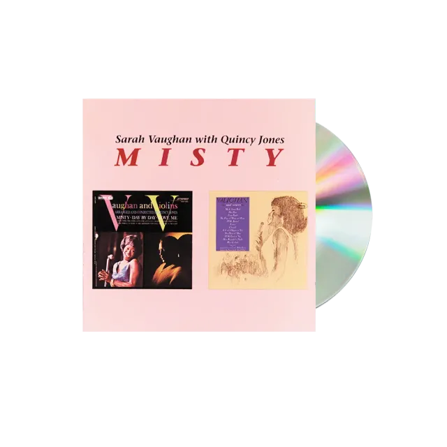 Sarah Vaughan Verve Acoustic Sounds Series Misty CD vokaljazz