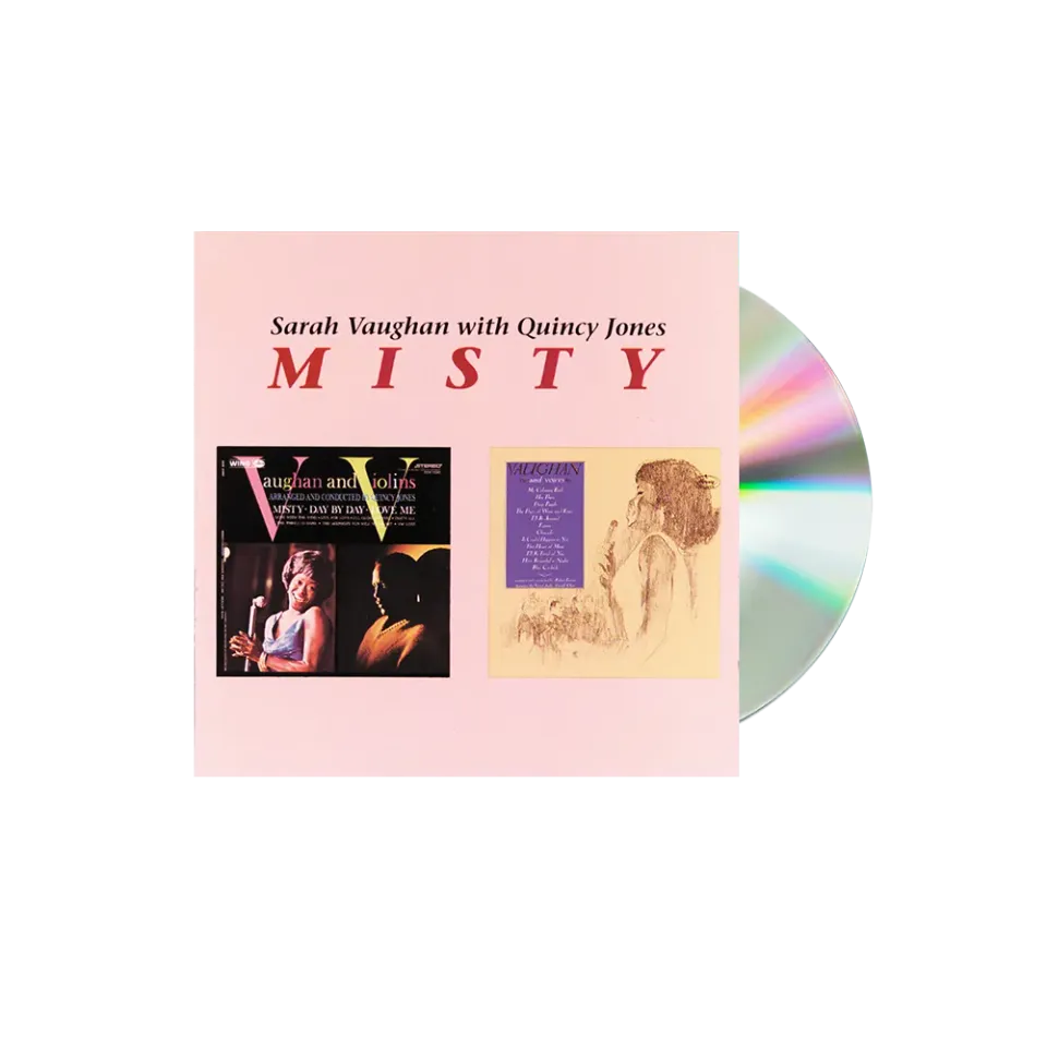 Sarah Vaughan Verve Acoustic Sounds Series Misty CD vokaljazz