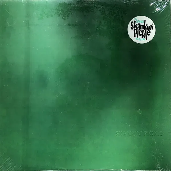 Skankin Pickle The Green Album LP hvit label brukt ska