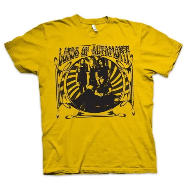 Heavy Psych Sounds The Lords Of Altamont #01 t-skjorte gul/svart