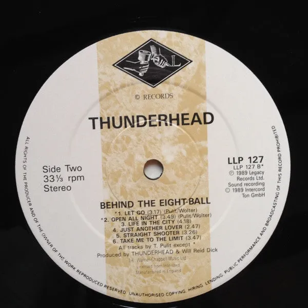 Thunderhead Behind The Eight-Ball LP brukt – hardrock