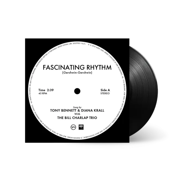 Verve Bennett Krall Fascinating Rhythm 10" singel vinyl