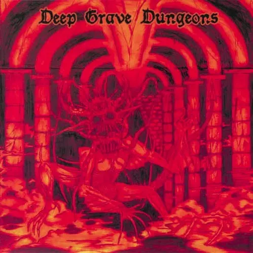 Various Artists Deep Grave Dungeons CD samleplate
