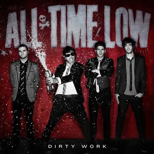 All Time Low Dirty Work LP brukt – pop punk