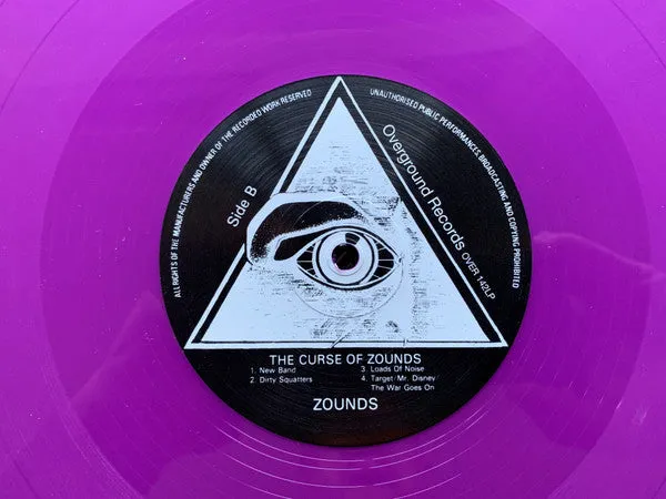 Zounds Curse Of Zounds LP lilla vinyl brukt