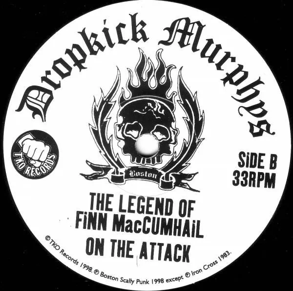 Dropkick Murphys Curse Of A Fallen Soul 7" vinyl brukt punk