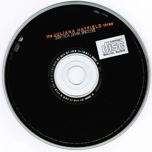 Juliana Hatfield Three – Become What You Are CD 1993