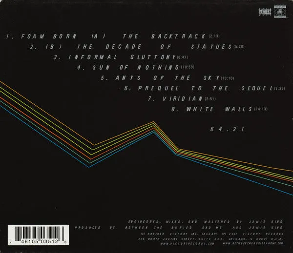 Between The Buried And Me Colors CD brukt prog metal