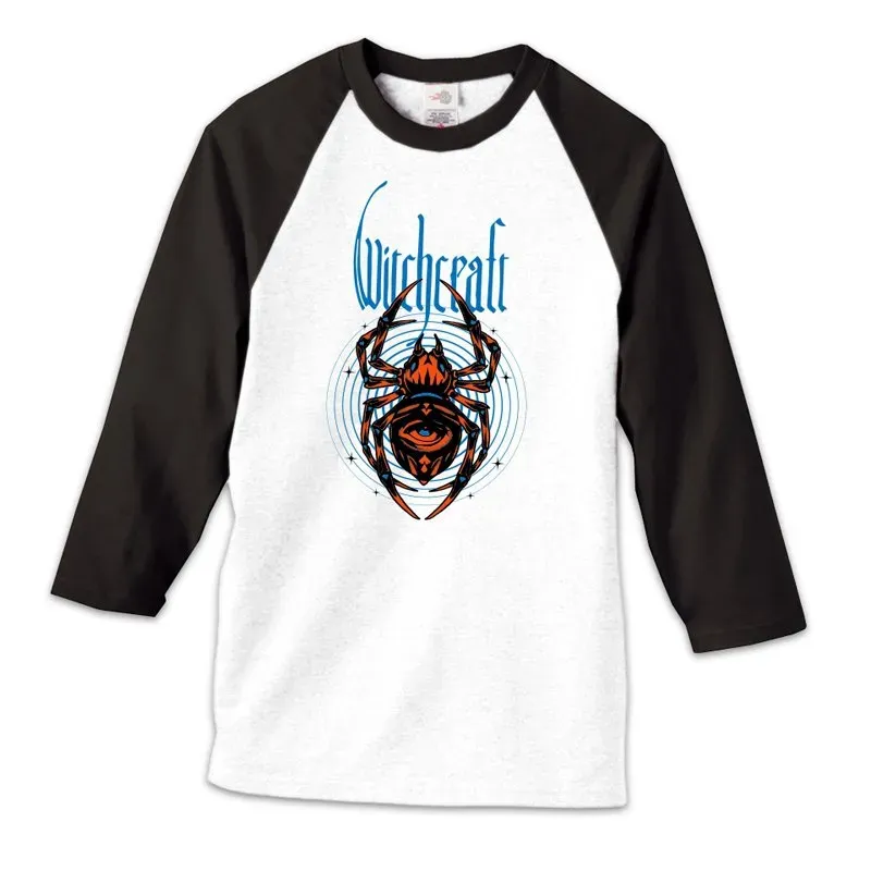 Witchcraft #03 longsleeve svart baseball bomull