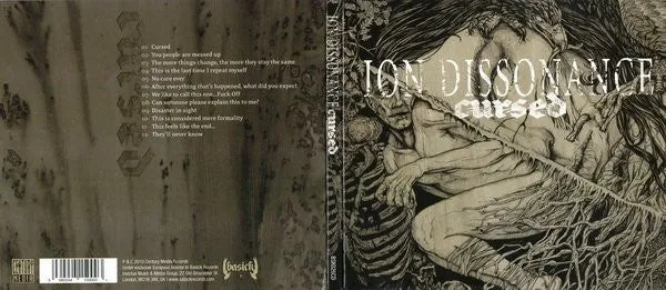 Ion Dissonance Cursed CD brukt digipak metal