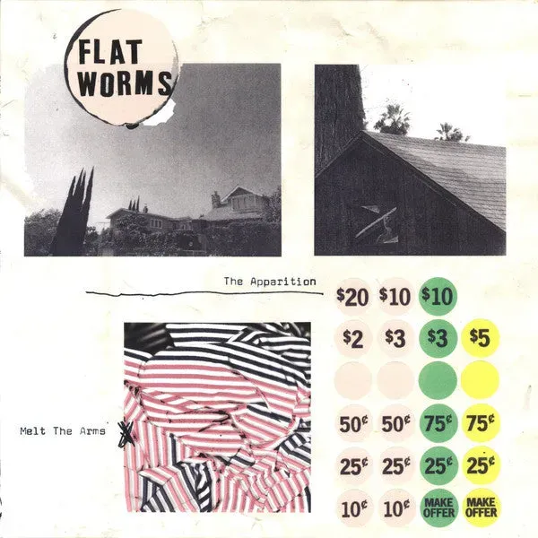 Flat Worms Apparition 7" singel brukt garasjerock