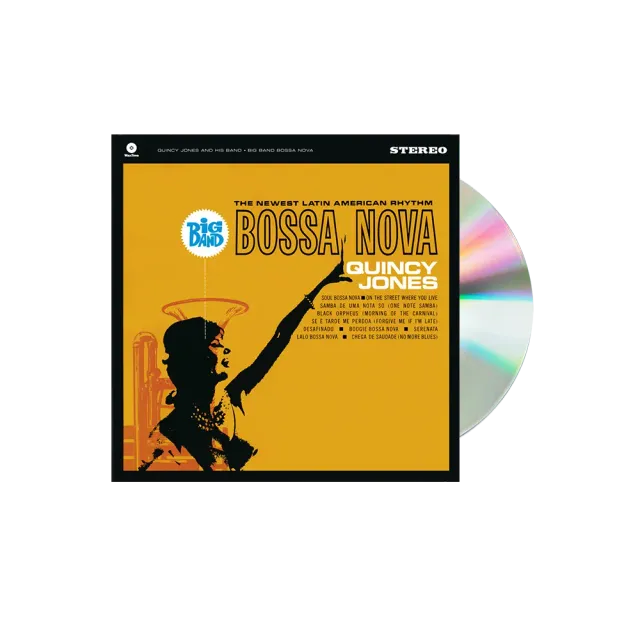 Verve Quincy Jones Big Band Bossa Nova CD remastret