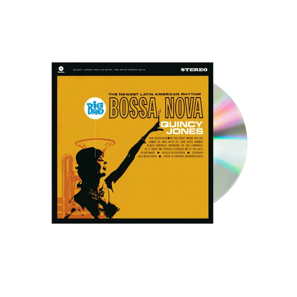 Verve Quincy Jones Big Band Bossa Nova CD remastret