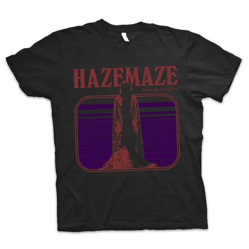 Heavy Psych Sounds Hazemaze #02 svart t-skjorte