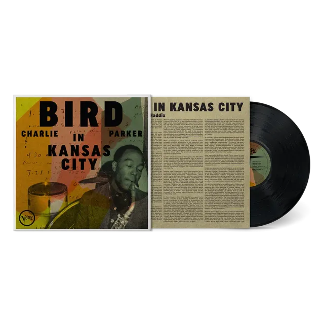 Charlie Parker Bird In Kansas City LP vinyl
