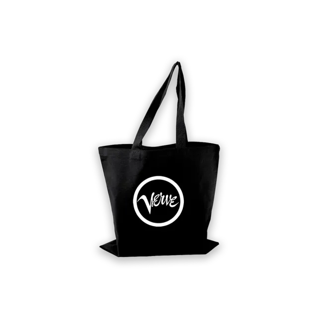 Verve Impulse totebag svart bomull canvas