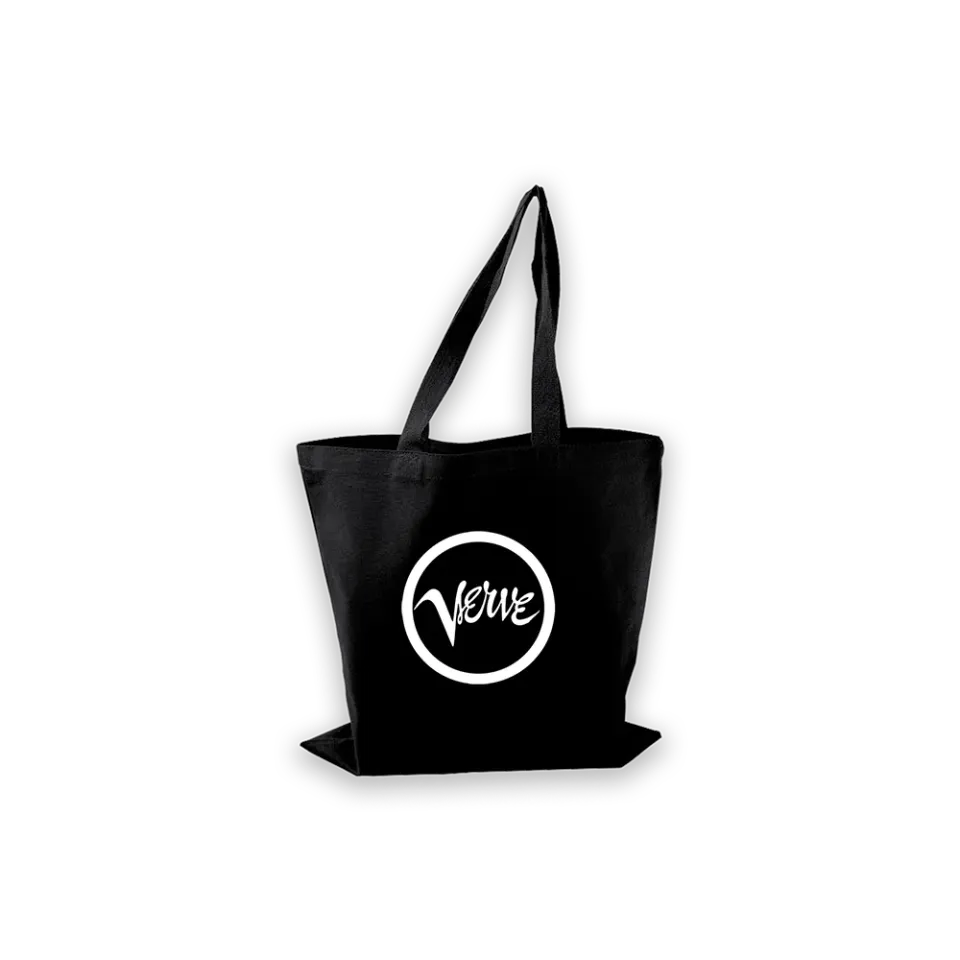 Verve Impulse totebag svart bomull canvas