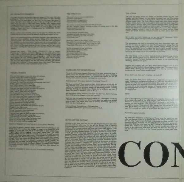 Conflict The Final Conflict LP brukt vinyl gatefold