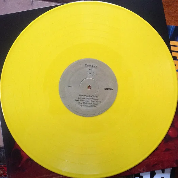 Deer Tick Vol. 2 vinyl LP gul brukt